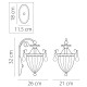 Бра Osgona 790612 Schon