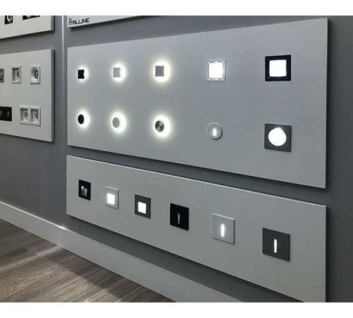 Встраиваемый светильник Italline DL 3019 grey DL 3019 Встраиваемый светильник Italline DL 3019 grey DL 3019
