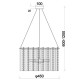 Подвесная люстра Escada 2104/6S Astley