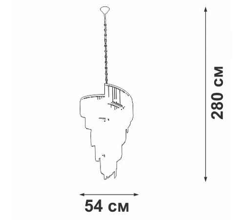 Подвесная люстра Vitaluce V58380-8/16 V58380
