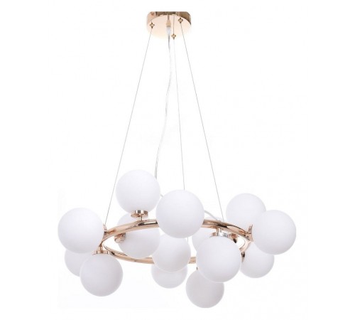 Подвесная люстра LUMINA DECO LDP 6033-15 GD Marsiada