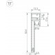 Профиль для плинтусов Arlight 046387 ARH-PLINTUS