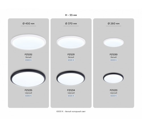 Накладной светильник Ambrella Light FZ1232 FZ