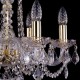 Подвесная люстра Bohemia Ivele Crystal 1402/6/160/G/Leafs 1402