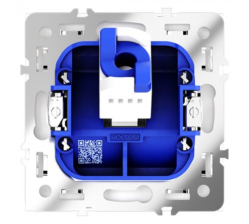 Розетка Ethernet RJ-45 без рамки Voltum VLS060103 S70 Розетка Ethernet RJ-45 без рамки Voltum VLS060103 S70