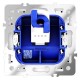 Розетка Ethernet RJ-45 без рамки Voltum VLS060103 S70