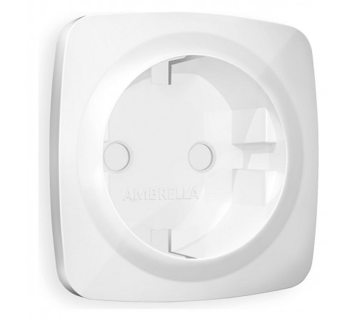 Накладка для розетки с заземлением Ambrella Volt OP1060 Quant