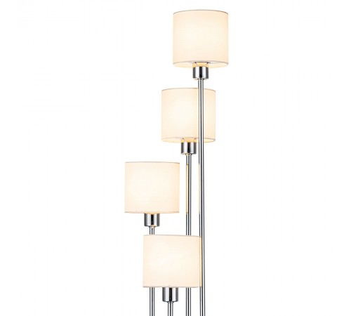 Торшер Escada 1109/4 Chrome/Beige Denver Торшер Escada 1109/4 Chrome/Beige Denver