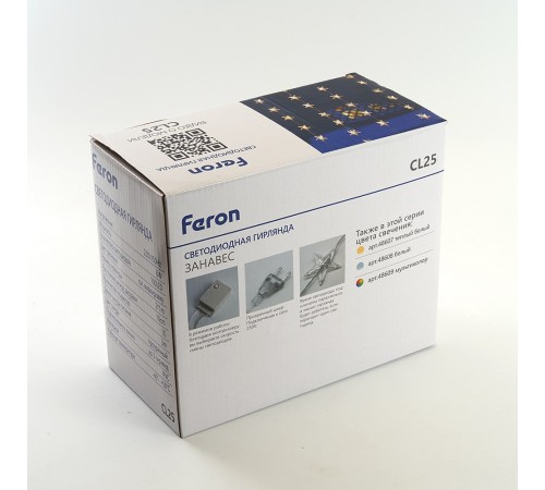Занавес световой Feron 48607 CL25 Занавес световой Feron 48607 CL25