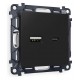 Розетка 2хUSB type A и C без рамки Ambrella Volt MA811010 Quant