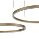Подвесной светильник Indigo 14001/2P Gold Galass