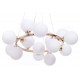 Подвесная люстра LUMINA DECO LDP 6033-15 GD Marsiada