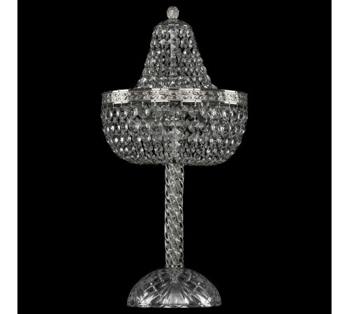 Настольная лампа декоративная Bohemia Ivele Crystal 19111L4/H/25IV Ni 1911 Настольная лампа декоративная Bohemia Ivele Crystal 19111L4/H/25IV Ni 1911