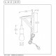 Бра Lucide 08208/01/30 Fix Wall