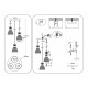 Подвесной светильник Ambrella Light TR3402 TR