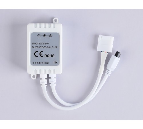Контроллер-регулятор цвета RGB с пультом ДУ Ambrella Light GS11251 GS Контроллер-регулятор цвета RGB с пультом ДУ Ambrella Light GS11251 GS