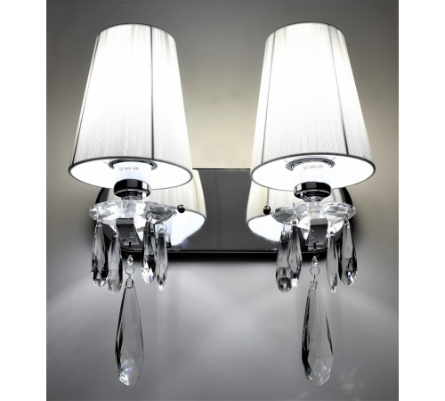Бра LUMINA DECO LDW 1726-2W CHR Alessia Бра LUMINA DECO LDW 1726-2W CHR Alessia