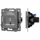 Розетка Ethernet RJ-45 и со шторками, без рамки Arlight 49848 SCT