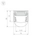 Профиль встраиваемый Arlight 013874 PDS-REGULOR-2000 ANOD