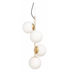 Подвесная люстра LUMINA DECO LDP 6041-4 GD Stelvio