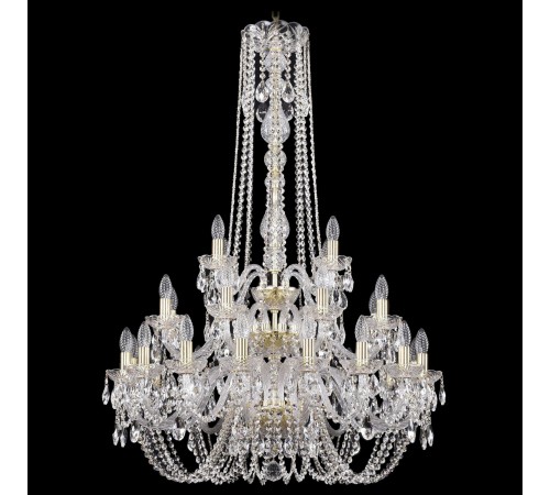 Подвесная люстра Bohemia Ivele Crystal 1402/16+8+4/300/h-123/3d/G 1402 Подвесная люстра Bohemia Ivele Crystal 1402/16+8+4/300/h-123/3d/G 1402