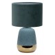 Настольная лампа декоративная Escada 10200/L Blue Hestia