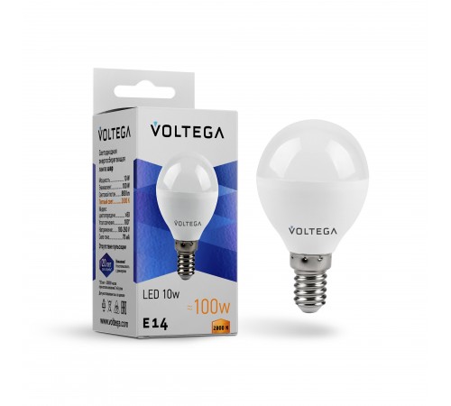 Лампа светодиодная Voltega 8453 Globe 10W Лампа светодиодная Voltega 8453 Globe 10W