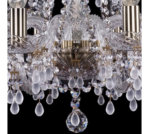 Подвесная люстра Bohemia Ivele Crystal 1410/10/240/Pa/V0300 1410 Подвесная люстра Bohemia Ivele Crystal 1410/10/240/Pa/V0300 1410