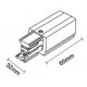 Токопровод правый Italline WSO 24BR black WSO
