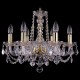 Подвесная люстра Bohemia Ivele Crystal 1402/6/160/G/Leafs 1402