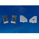 Набор заглушек и скоб для профиля Uniel UL-00000624 UFE-N04 SILVER A POLYBAG