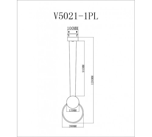 Подвесной светильник Moderli V5021-1PL Store