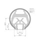Профиль подвесной Arlight 019181(1) KLUS-POR