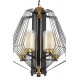 Подвесная люстра LUMINA DECO LDP 1244-5 BK+MD Canti
