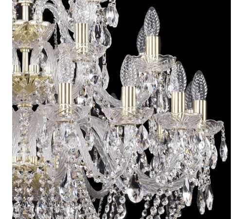 Подвесная люстра Bohemia Ivele Crystal 1402/16+8+4/300/h-123/3d/G 1402 Подвесная люстра Bohemia Ivele Crystal 1402/16+8+4/300/h-123/3d/G 1402
