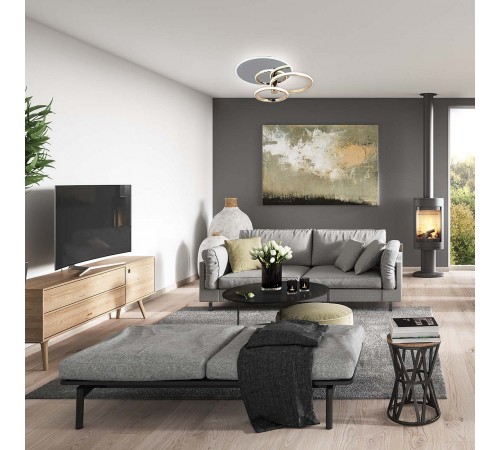 Светильник на штанге Escada 10213/2LED BL Chrome Contour Светильник на штанге Escada 10213/2LED BL Chrome Contour
