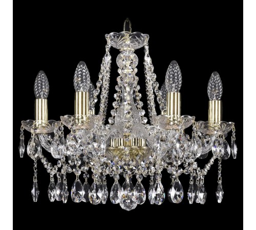 Подвесная люстра Bohemia Ivele Crystal 1413/6/165/G 1413 Подвесная люстра Bohemia Ivele Crystal 1413/6/165/G 1413