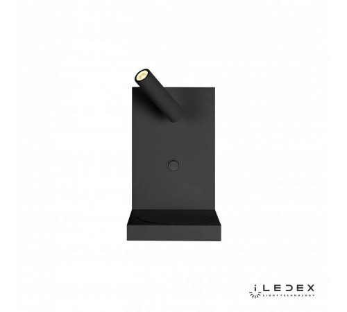Бра с полкой iLedex 1831A BK iCharge Бра с полкой iLedex 1831A BK iCharge