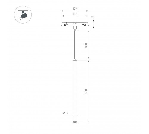 Подвесной светильник Arlight 044501 MAG-ORIENT Подвесной светильник Arlight 044501 MAG-ORIENT