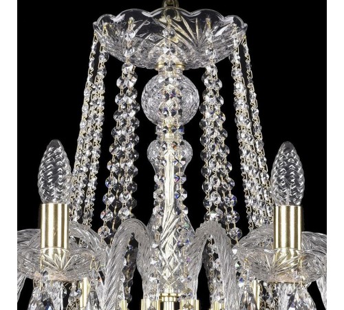 Подвесная люстра Bohemia Ivele Crystal 1402/12/360/G 1402 Подвесная люстра Bohemia Ivele Crystal 1402/12/360/G 1402