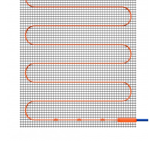 Нагревательный мат Voltum VLT01-200-10 Т200 Нагревательный мат Voltum VLT01-200-10 Т200