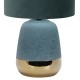 Настольная лампа декоративная Escada 10200/L Blue Hestia