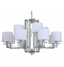 Подвесная люстра Newport 35408+4/C chrome без абажуров 35400