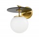 Бра LUMINA DECO LDW 7014-1 MD+BK Dalton