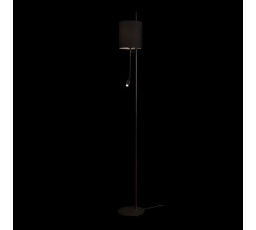 Торшер с подсветкой Loft it 10253F/B Black Ritz