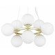 Подвесная люстра LUMINA DECO TP 2002-9 GD Fino