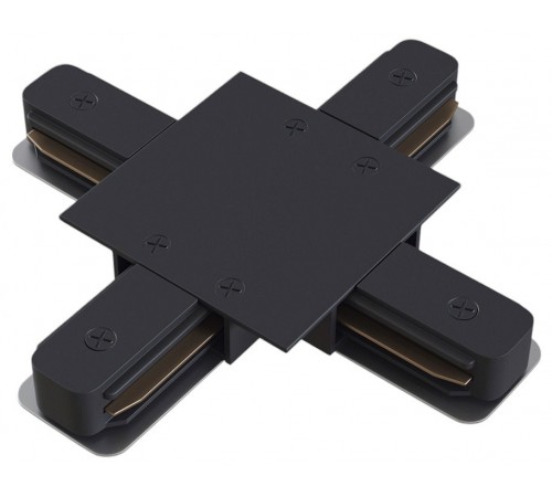Соединитель X-образный для треков Hesby Lighting 0017 Skylite Соединитель X-образный для треков Hesby Lighting 0017 Skylite