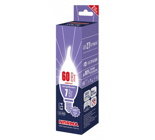 Лампа светодиодная Volpe UL-00010989 LED-CW37 Лампа светодиодная Volpe UL-00010989 LED-CW37