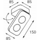 Спот Italline 62AC21 white 62AC21
