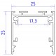 Короб накладной Ambrella Light GP2500WH Profile System GP